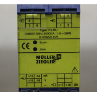 Müller + ZieglerPw-MU、Pnz-MU、Pz-MU、Pd-MU 和 Pdr-MU