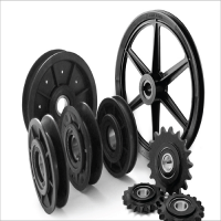 Fenner鏈節皮帶B/17/5L顏色為橙色