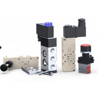 Riegler雙向流量控制閥 60-3/ETS系列 用于調節氣缸的活塞速度