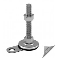 Schwaderer帶阻尼可調支架底座SFEL50M10x120