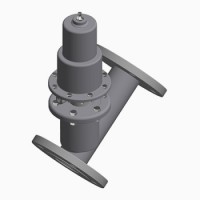 意大利Burocco氣動角座閥VPFL-DN40 PN16具有高流量系數和堅固的結構