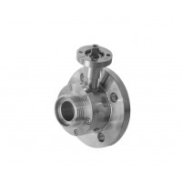 4G GHIDINI二通雙向球閥163025 163025E加熱環雙通閥門