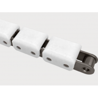 Wippermann夾鏈，帶塑料夾的鏈條，防止鏈條與要運輸?shù)呢浳镏苯咏佑|