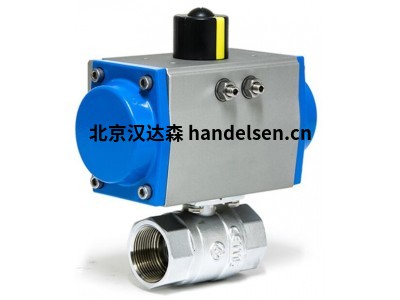 bar PKO2黃銅制成單雙作用氣動執行器閥門二通自動閥