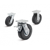 torwegge重型腳輪，堅固的結構，專為動態負載而設計