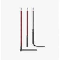 Jumo直插式溫度探頭RTD帶連接電纜 主要用于液體和氣體的溫度測(cè)量